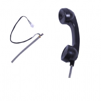 信沃A02工业电话磨砂面防水防爆特种场所塑料电话手柄听筒