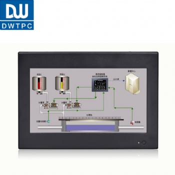 DWTPC正品厂家工业触摸一体机电脑10.1寸电阻电容触摸