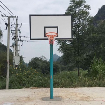 广西玉峰体育销售固定式篮球架