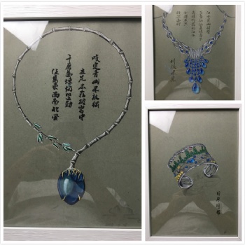 广州卡熙尔珠宝手绘设计培训价格，零基础无门槛包会