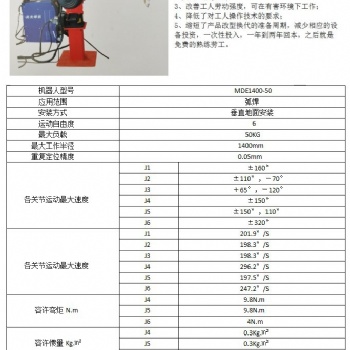 山东厂家定制出售多用途6轴机械手臂