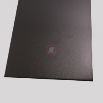 黑色喷砂无指纹不锈钢板 201 304 电镀黑色哑光喷砂不锈钢板