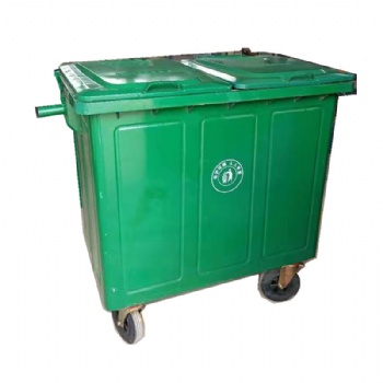 铁质加厚大号垃圾桶 660升垃圾桶 街道垃圾桶 厂家 价格低