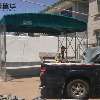 丰南区大型室外活动雨棚推拉雨蓬移动式户外仓库帐篷规格型号齐全