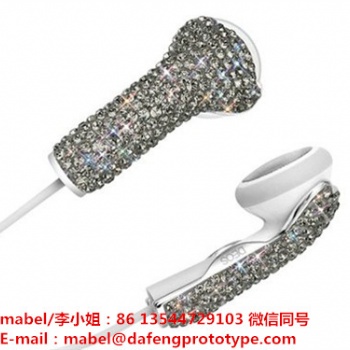 耳机外壳可定制多色可选胶件入耳式耳机外壳迷你电子塑料外壳