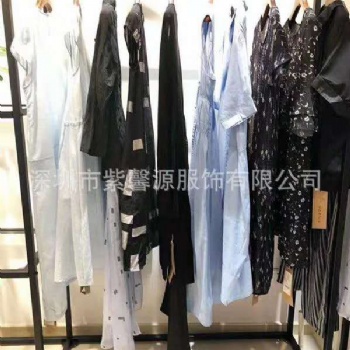 厂家高端正品品牌折扣女装清货源批发