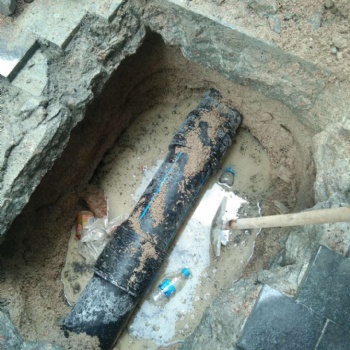 深圳地下水管漏水却没看到水，不用水水表一直在转检测