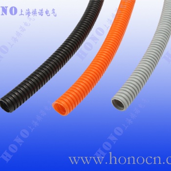 上海焕诺电气HONO阻燃波纹软管，阻燃尼龙软管，V0阻燃PA软管，环保尼龙穿线管，阻燃塑料软管