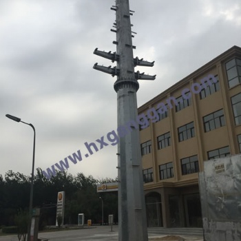 顺通供应10kv电力钢杆，35kv直线杆，110kv转角杆，规格齐全