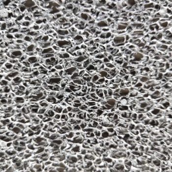 开孔泡沫铝吸声降噪材料通孔泡沫铝 建筑吸声隔声屏障泡沫铝材