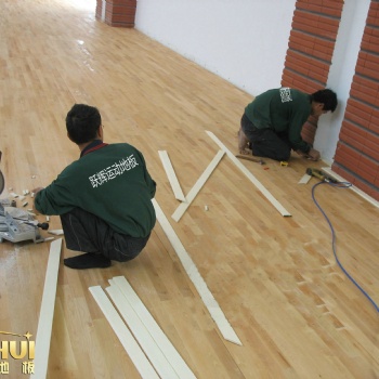 室内环保体育运动木地板 篮球馆木地板 乒乓球馆安装