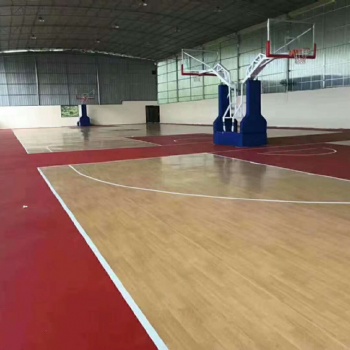 常州篮球场pvc塑胶地板运动地板地板防滑抗菌绿质厂家