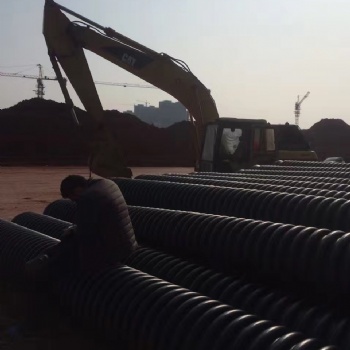 厂家HDPE缠绕增强结构壁管污水管