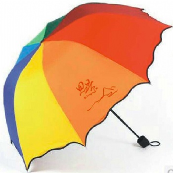 昆明广告伞批发|折叠雨伞印刷