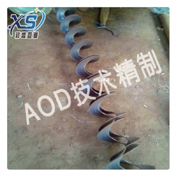 不锈钢螺旋叶片A安泽AOD不锈钢耐腐蚀螺旋叶片加工厂家