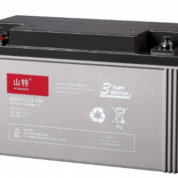 杭州SANTAK山特蓄电池C12-120/12V120AH免维护铅酸蓄电池UPS电源用电池