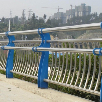 桥梁护栏 不锈钢桥梁防撞护栏