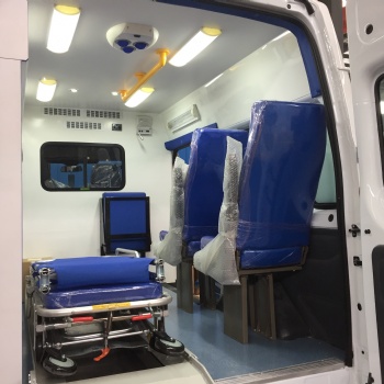福特新世代v348短轴120监护型救护车