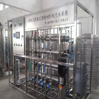 ro反渗透净水机械设备 浙江日化工业edi高纯水处理设备
