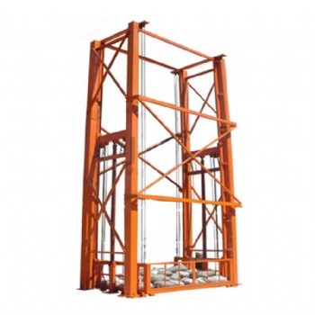 山东鲁海定制3吨导轨液压货梯 货梯配件批发零售L