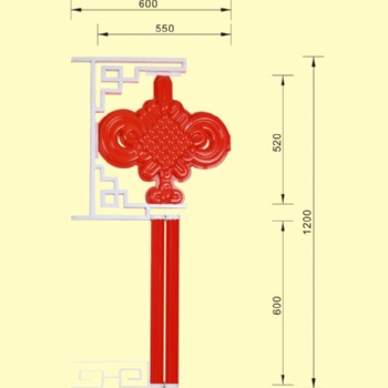 LED中国结led造型灯LED亮化灯LED中国结灯厂家可定制