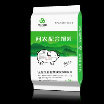 江苏问农Y111乳猪颗粒料断奶小猪饲料开口料猪全价配合饲料20kg