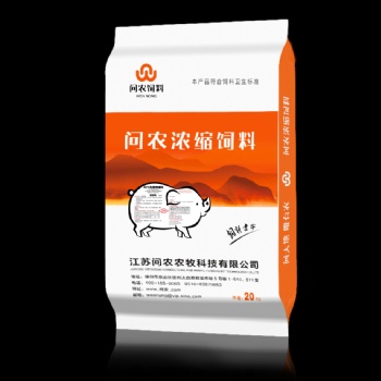 问农40％保育料乳猪浓缩料自配料四六比猪饲料20kg厂家