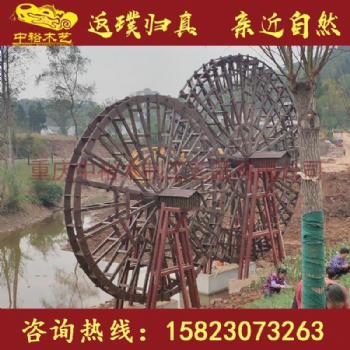 上海防腐木仿古水车，脚踏水车，龙骨水车，景观水车定做生产厂家，欢迎来电咨询