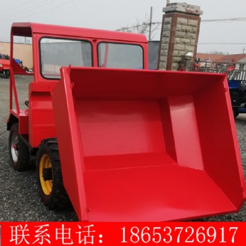 载重王混凝土运料前卸式工程翻斗车四轮蹦蹦车 运输工程翻斗车