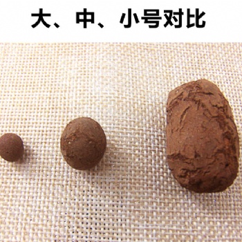 陶碳球 负离子 无土植栽 多肉陶粒球 盆栽盆景水培花卉 装饰覆盖