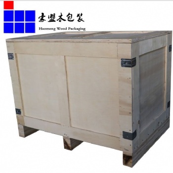 青岛港胶合板木包装箱生产厂家 打托缠膜 品质** 价格优惠