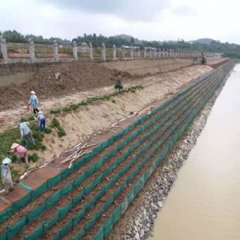 新闻 广东汕头河道治理 边坡防护土工固袋 厂家现货批发