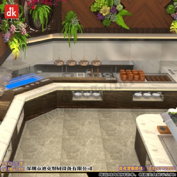 三亚华泓海棠湾国际温泉度假养生文化村自助餐台制作安装