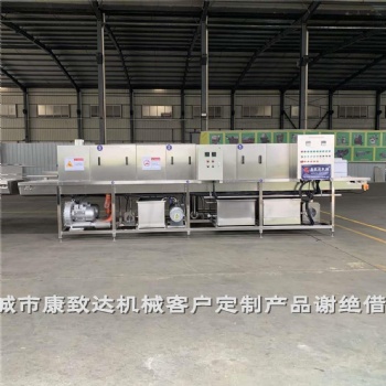 巧克力模具清洗机，一人操作，水循环利用