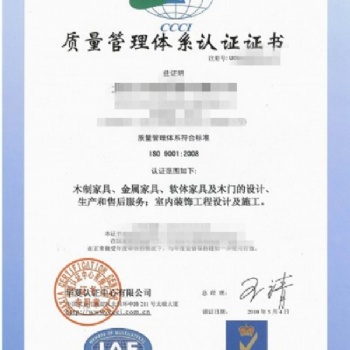 广州彩纳索专注于ISO体系认证咨询服务 在线解答