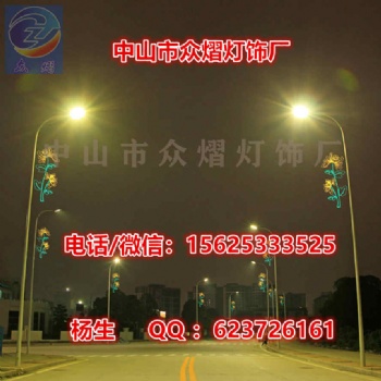 圣诞装饰灯 2D铃铛图案灯 商场美陈 公园景观灯LED灯光节