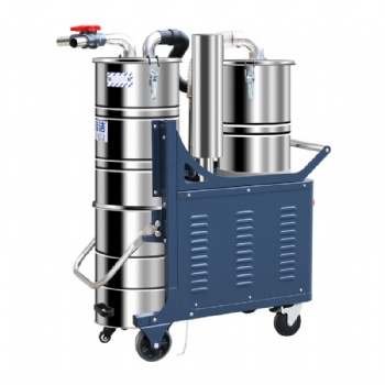 机械设备清洗除灰吸尘器乐普洁LP225制药厂用双桶50L工业吸尘器