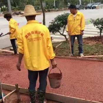 昆明透水地坪、昆明透水混凝土、昆明彩色透水地坪、昆明彩色透水混凝土