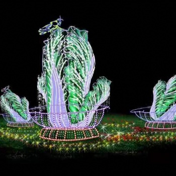 梦幻灯光展制作厂家设计租赁花灯道具厂家