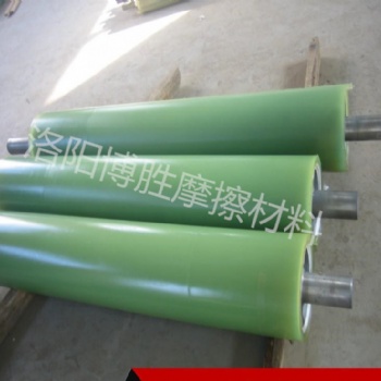 洛阳厂家定做印刷设备聚氨酯包胶轮包胶辊非标定制