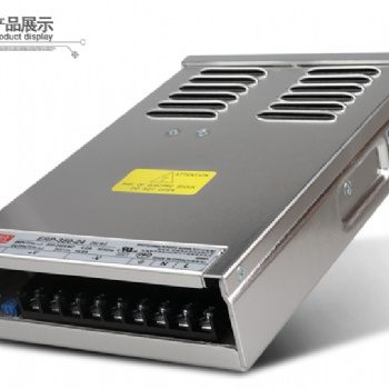 LRS-350-24明纬开关电源350W24V平板电源