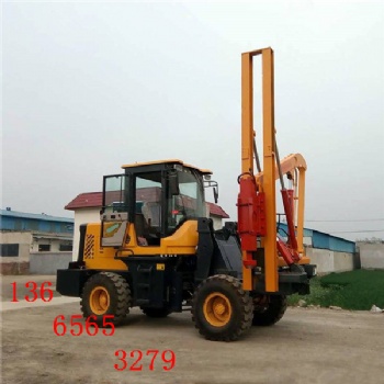 许昌公路护栏打桩机厂家