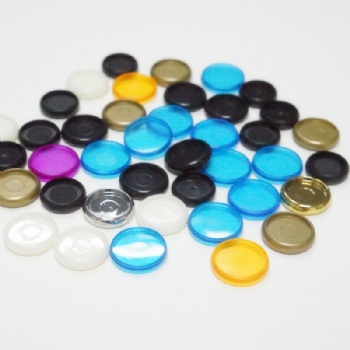 厂家塑料装订碟片 圆盘活页扣 塑胶材质装订蘑菇孔