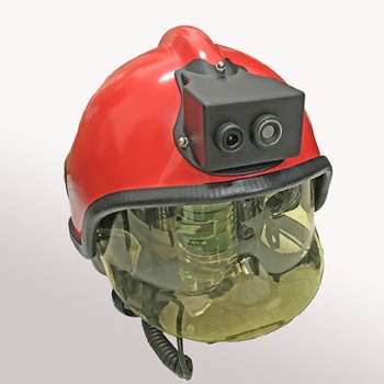 供应消防热成像智能头盔无线图像传输