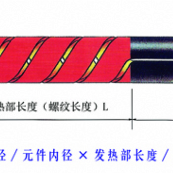 供应螺纹硅碳棒，单螺纹硅碳棒