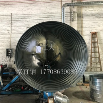 供应广州环保废气排放通风管道螺旋风管 不锈钢风管现货密封好