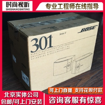 BOSE 301V 书架音箱 bose音响多媒体音箱 博士卡拉OK会议音响 实体店销售 可自提