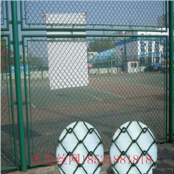 厂家专业高品质球场围网 耐用体育场勾花网 包塑围网大量销售