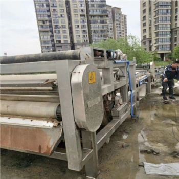 洗沙污泥处理设备带式压滤机 高效脱水环保设备 泥浆脱水机