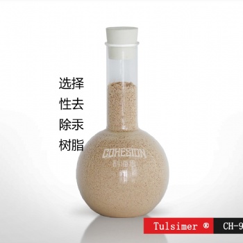 江苏危废行业含汞废水处理进口除汞树脂出水0.1ppb